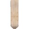 Ekena Millwork Merced Arts and Crafts Smooth Bracket w/ Offset Brace, Douglas Fir, 7 1/2"W x 20"D x 28"H BKT0806X20X28MRC03SDF - alternate 2